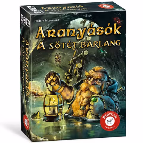 Aranyásók - a sötét barlang társasjáték