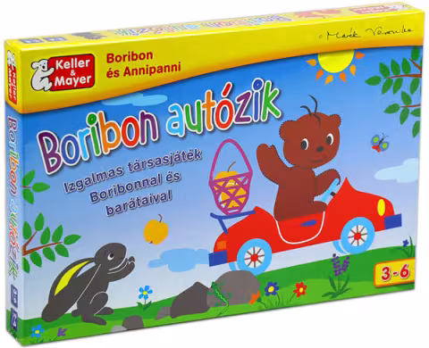 Boribon autózik társasjáték