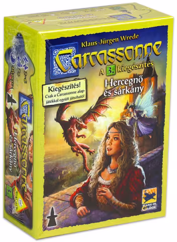 Carcassonne 3. kiegészítő - Hercegnő és Sárkány