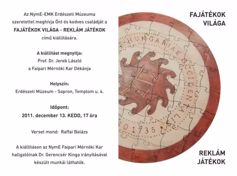Fajátékok világa - Reklám játékok
