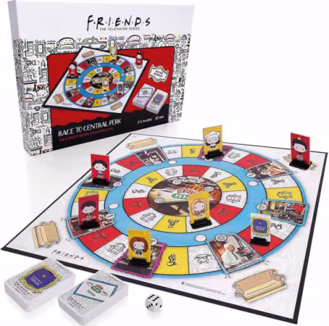 Friends - Verseny a Central Perkig társasjáték