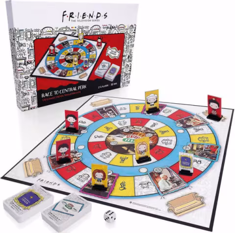 Friends - Verseny a Central Perkig társasjáték