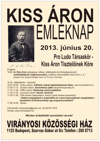 Kiss Áron Emléknap