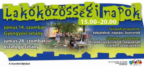 Lakóközösségi Napok - Gyöngyösi sétány 2014