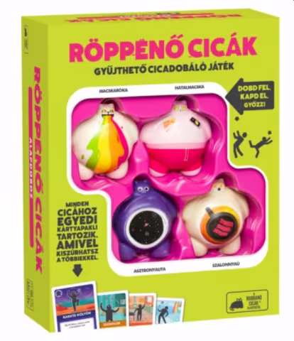 Röppenő cicák