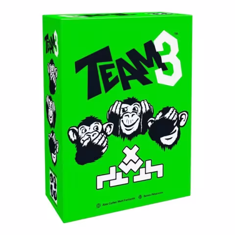 Team3 társasjáték-zöld