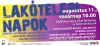 Lakótelepi Nap a Gidófalvi lakótelepen 2013 plakát