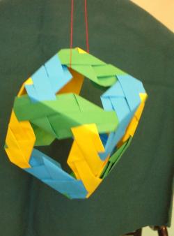 Pályamunkák a gyerekekkel: Kusudama